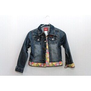 Guess Jeans Guess? Girls M 10/12 Denim Jacket hand decorated bling